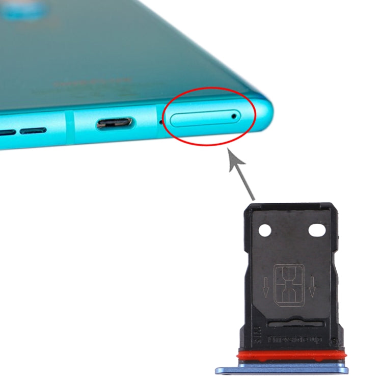 OnePlus 8 5G UW (Verizon) Blue SIM Card Tray