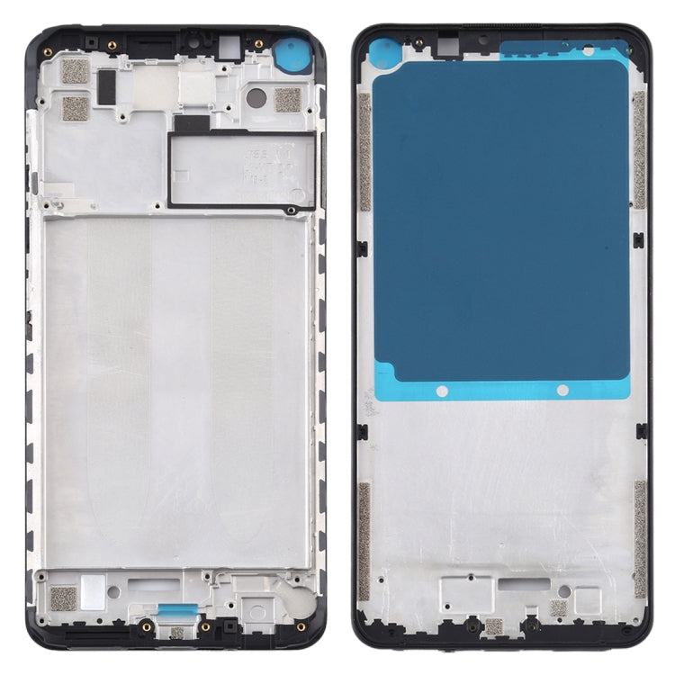 Front Housing LCD Frame Bezel Plate for Xiaomi Redmi Note 9 / Redmi 10X 4G (Black) - High-Quality Replacement