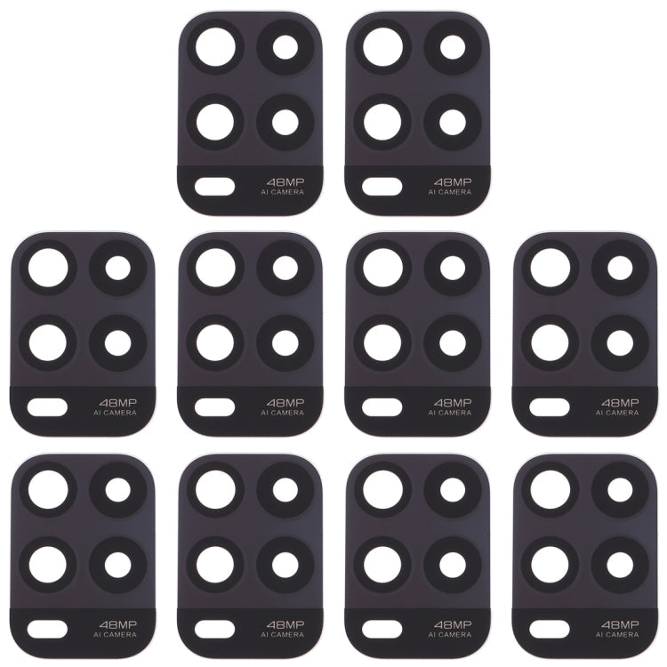 10-Piece Replacement Back Camera Lens Set for Xiaomi Mi 10 Lite 5G