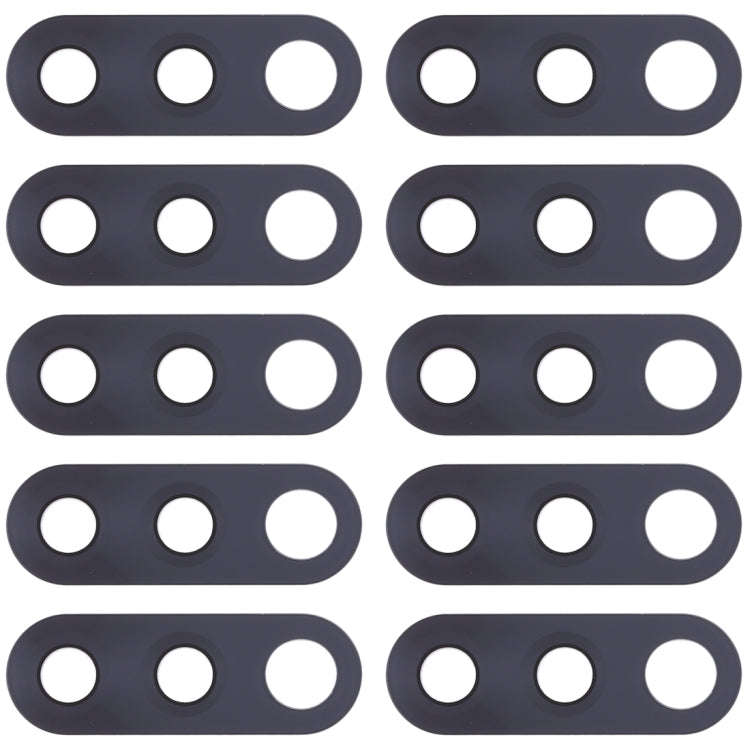 10 PCS Back Camera Lens for Nokia 4.2 / TA-1184 / TA-1133 / TA-1149 / TA-1150 / TA-1157(Black)