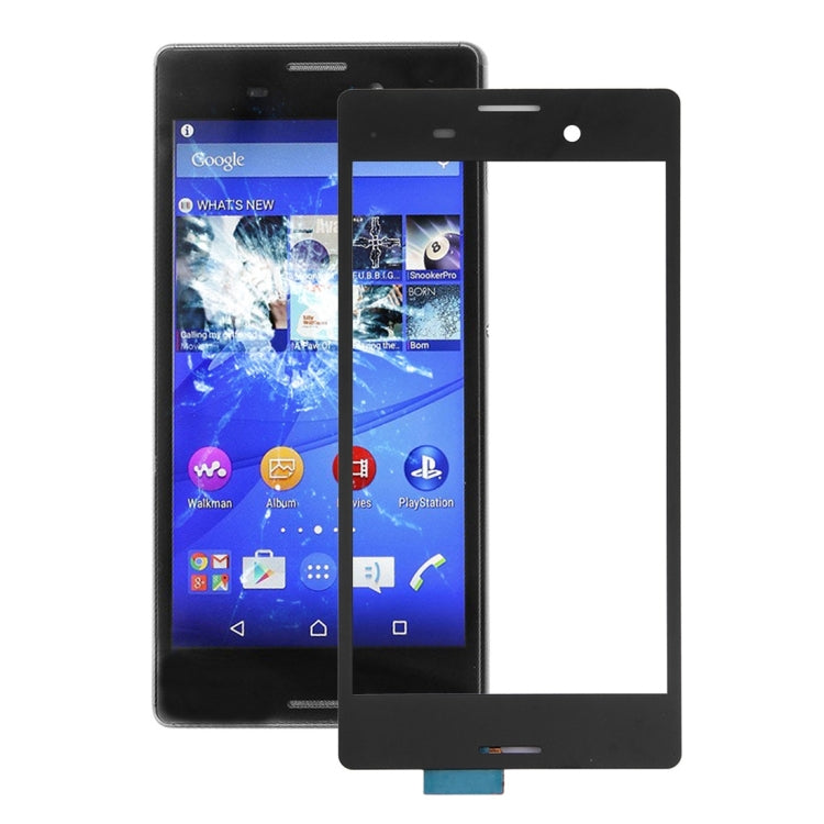 Black Touch Panel Replacement for Sony Xperia M4 Aqua