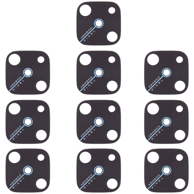 Back Camera Lens Replacement for Vivo Y9s (Set of 10, Black)