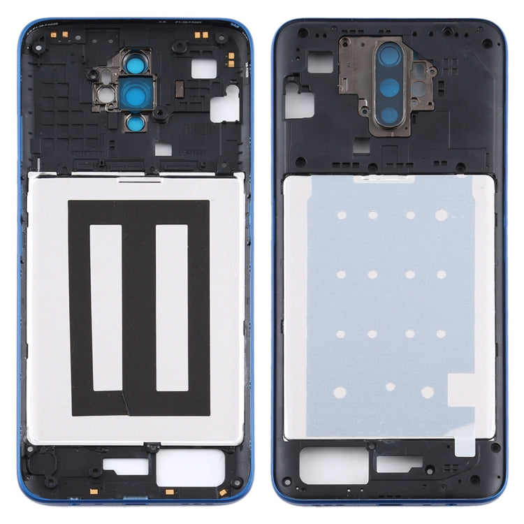Middle Frame Bezel Plate Replacement for OPPO A11X / A9(2020) (Blue)
