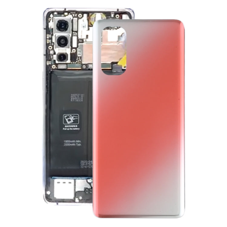 Red Battery Back Cover for OPPO Reno4 Pro 5G - Enhance Style and Protection
