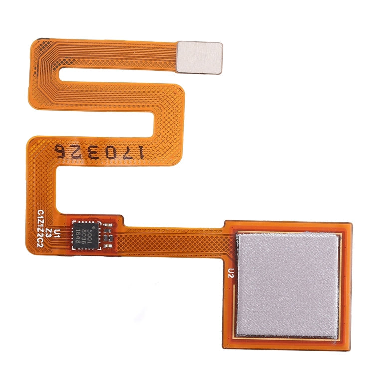 Silver Fingerprint Sensor Flex Cable for Xiaomi Redmi Note 4