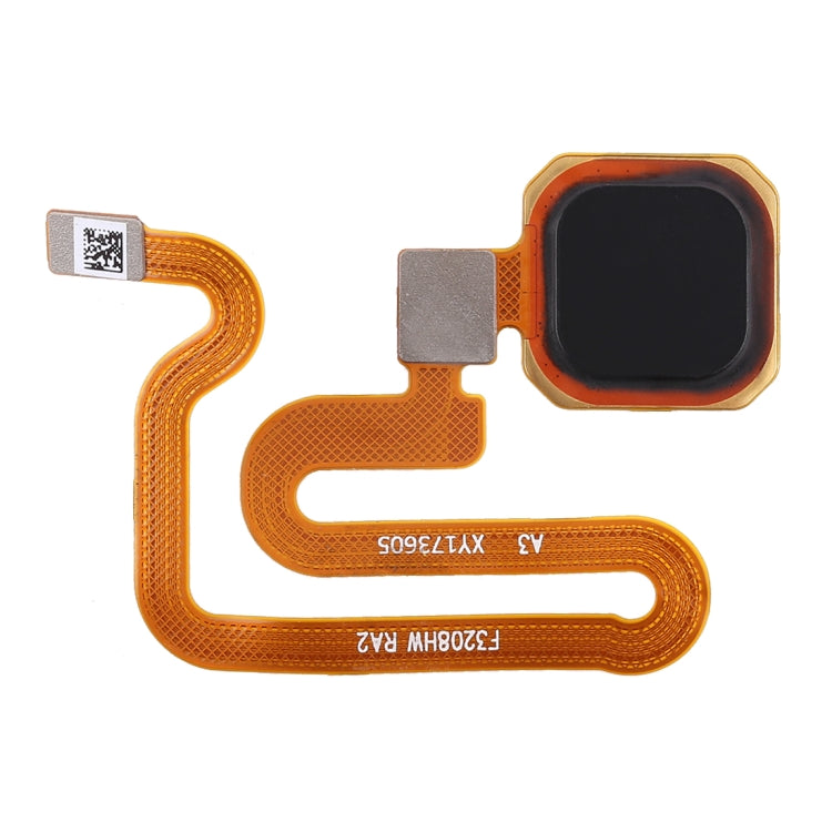 Fingerprint Sensor Flex Cable for Vivo X20 Plus / X20 (Black) with High-Quality Replacement