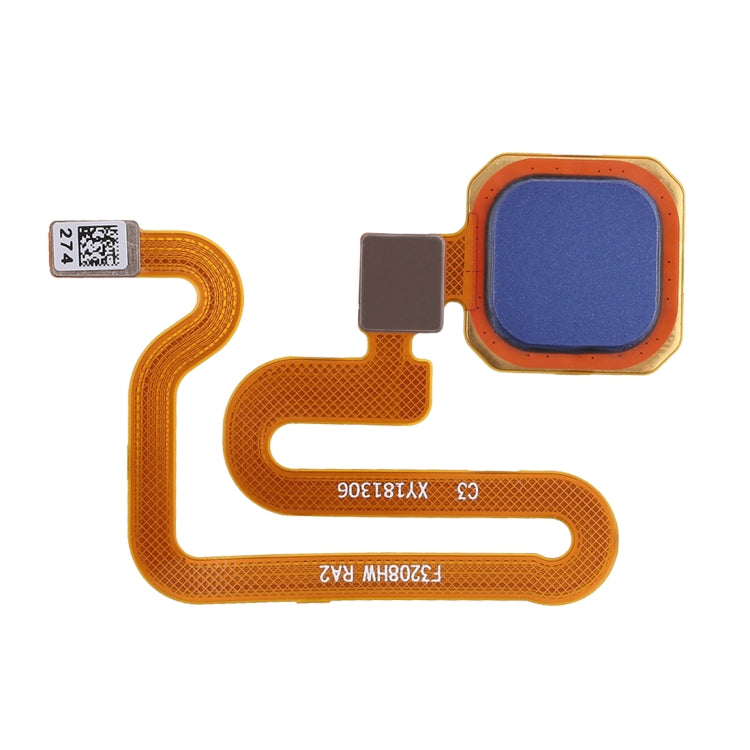 Blue Fingerprint Sensor Flex Cable for Vivo X20 Plus / X20