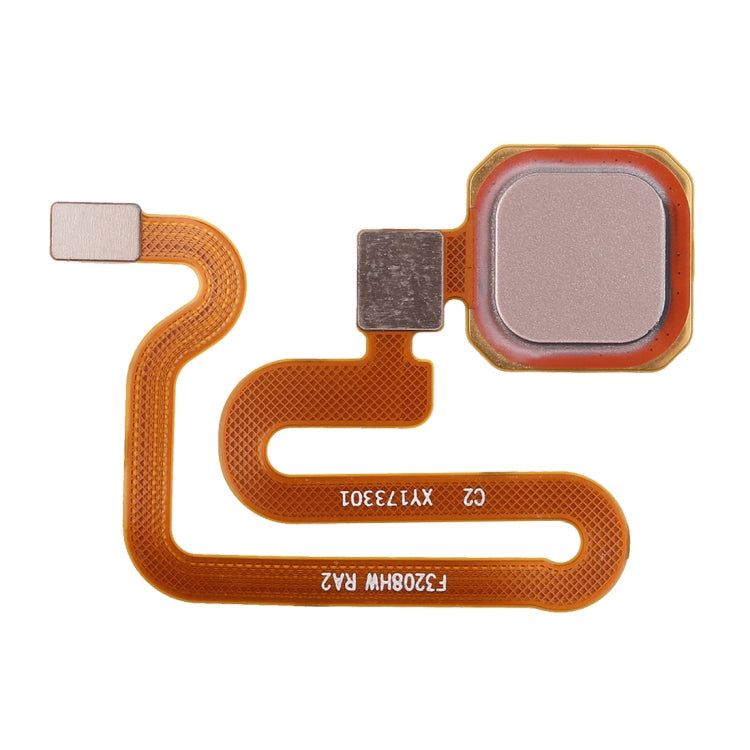 Rose Gold Fingerprint Sensor Flex Cable for Vivo X20 Plus / X20