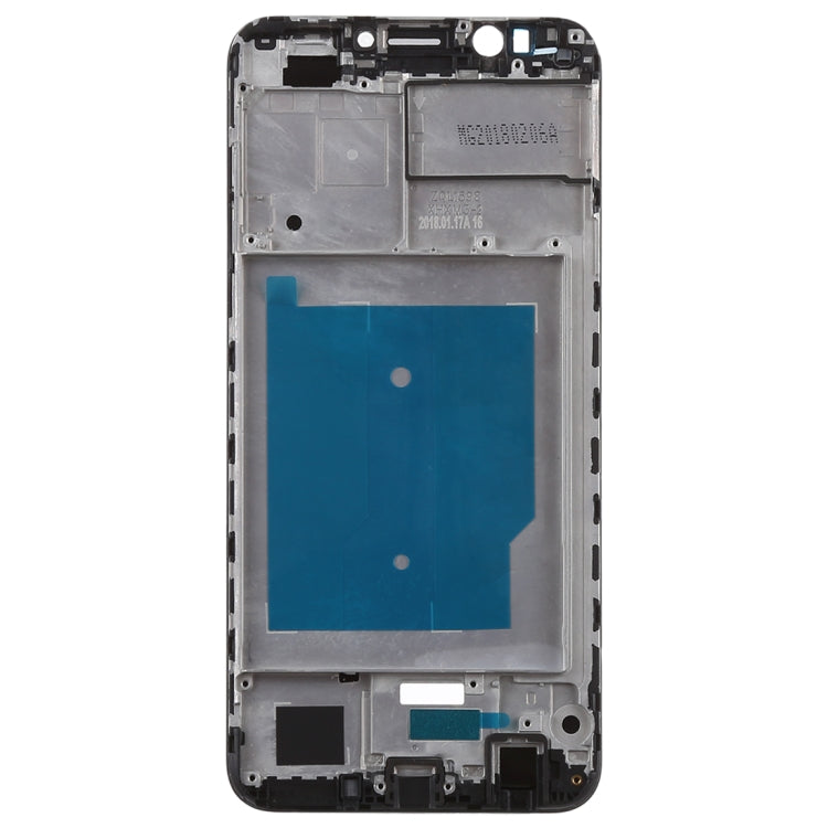 Front Housing LCD Frame Bezel Replacement for Huawei Enjoy 8 (Black)
