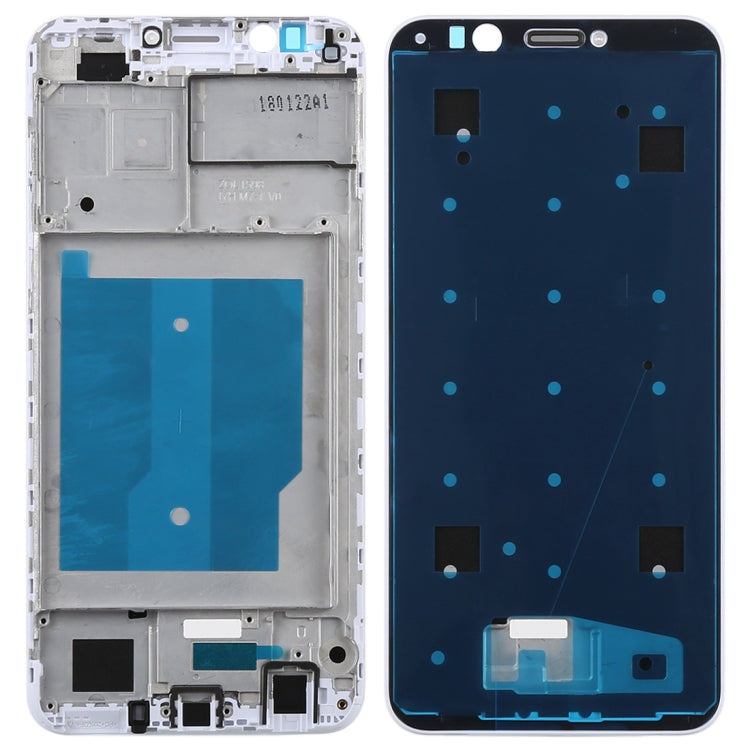 Front Housing LCD Frame Bezel Replacement for Huawei Enjoy 8 (White)