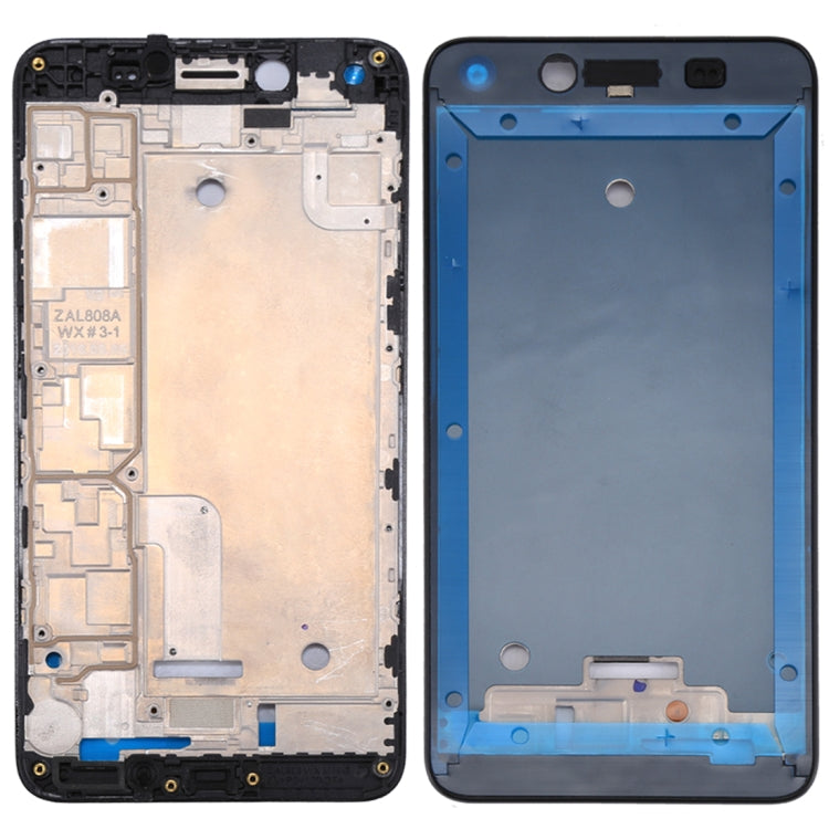 Front Housing LCD Frame Bezel Plate in Sleek Black for Huawei Honor 5 / Y5 II