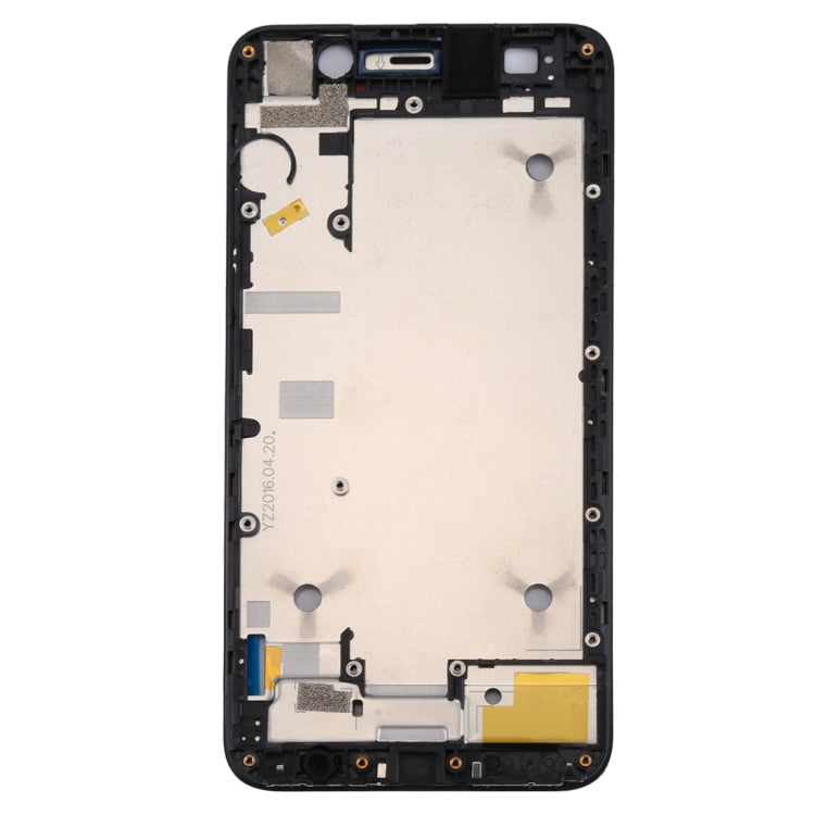 Huawei Y6 / Honor 4A Black Front Housing LCD Frame Bezel Plate