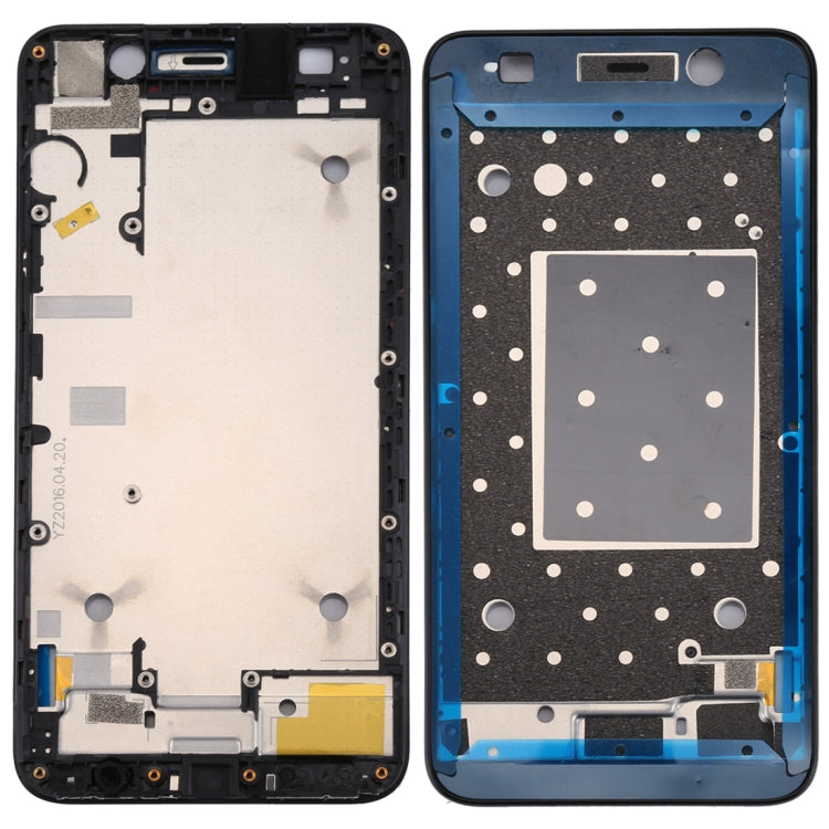 Huawei Y6 / Honor 4A Black Front Housing LCD Frame Bezel Plate