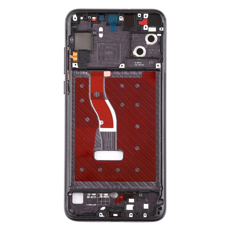 LCD Frame Bezel Plate with Side Keys for Huawei Nova 4(Grey)