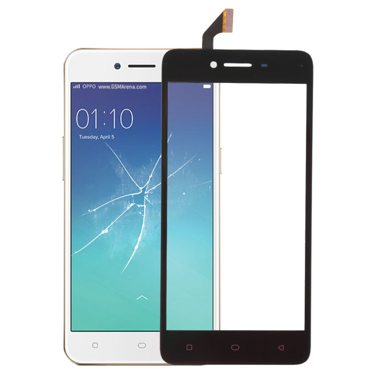 OPPO A37 Black Touch Screen Panel