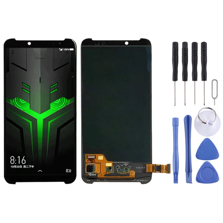 LCD Screen and Digitizer Assembly for Xiaomi Black Shark Helo - Black