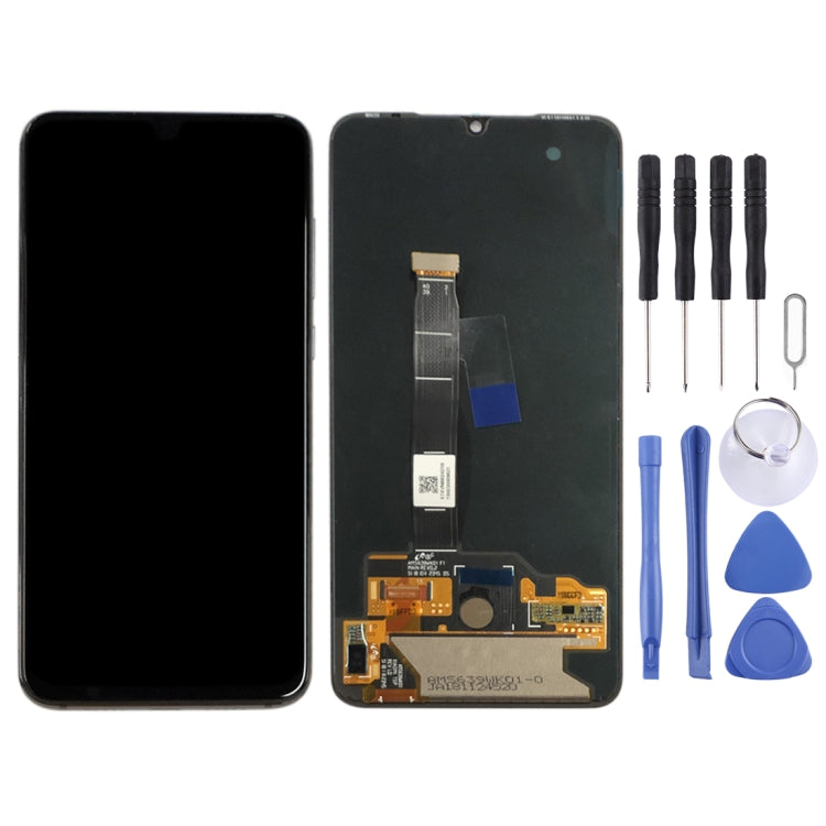 OLED Material LCD Screen and Digitizer Full Assembly for Xiaomi Mi 9 Refresh Kit (Black)
