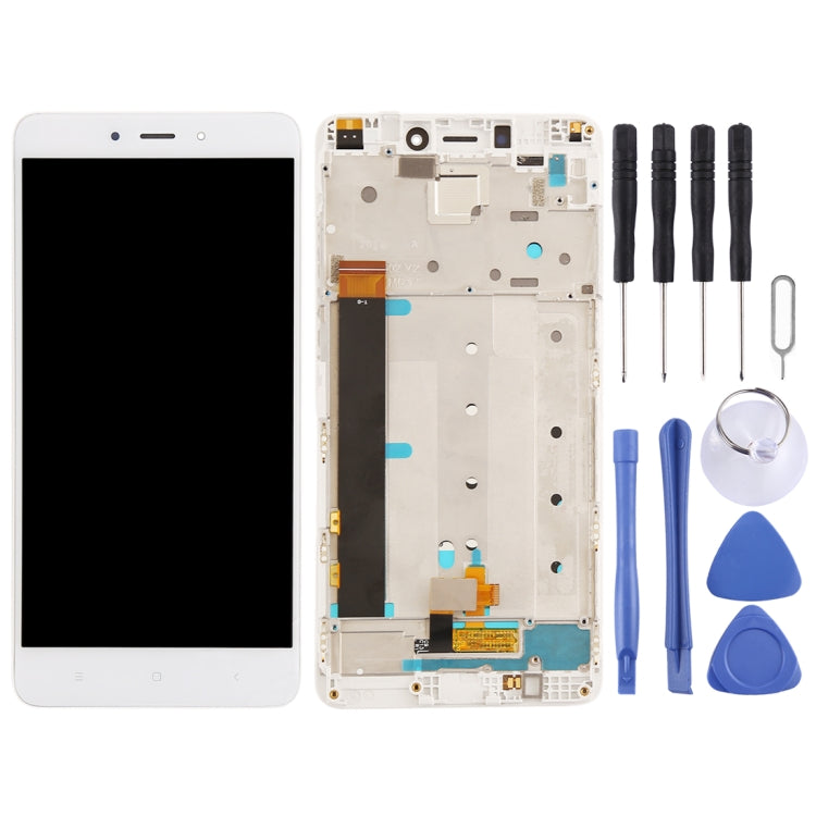 Xiaomi Redmi Note 4 White LCD Screen & Digitizer Assembly with Frame