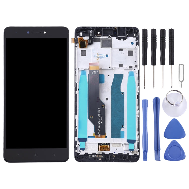 Xiaomi Redmi Note 4X LCD Screen and Digitizer Full Assembly with Frame (Black)