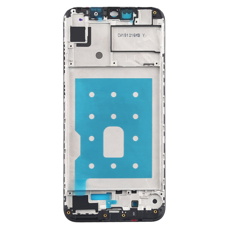 Front Housing LCD Frame Bezel Plate Replacement for Huawei Y7 Pro (2019) - Black