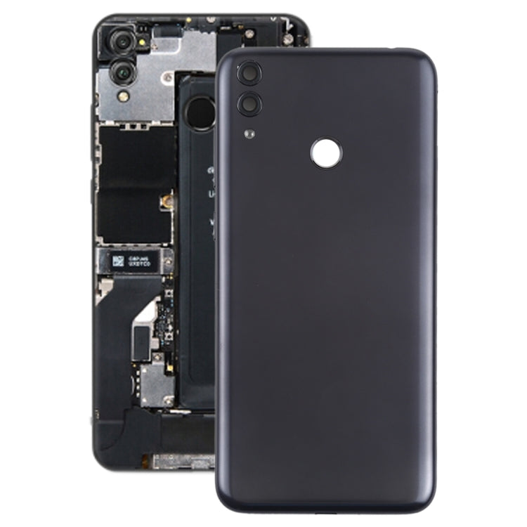 Battery Back Cover with Side Skys for Huawei Honor 8C in Black