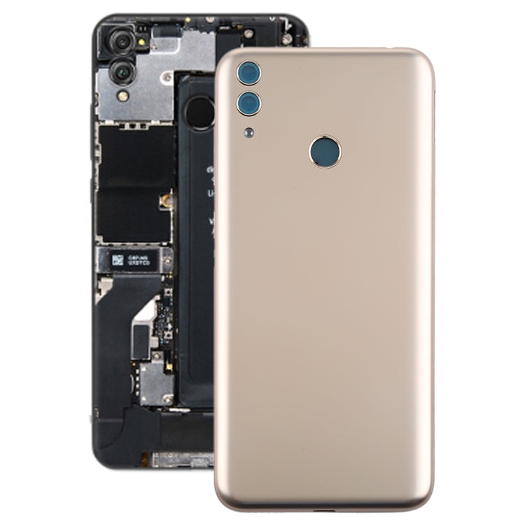 Gold Battery Back Cover with Side Skys for Huawei Honor 8C