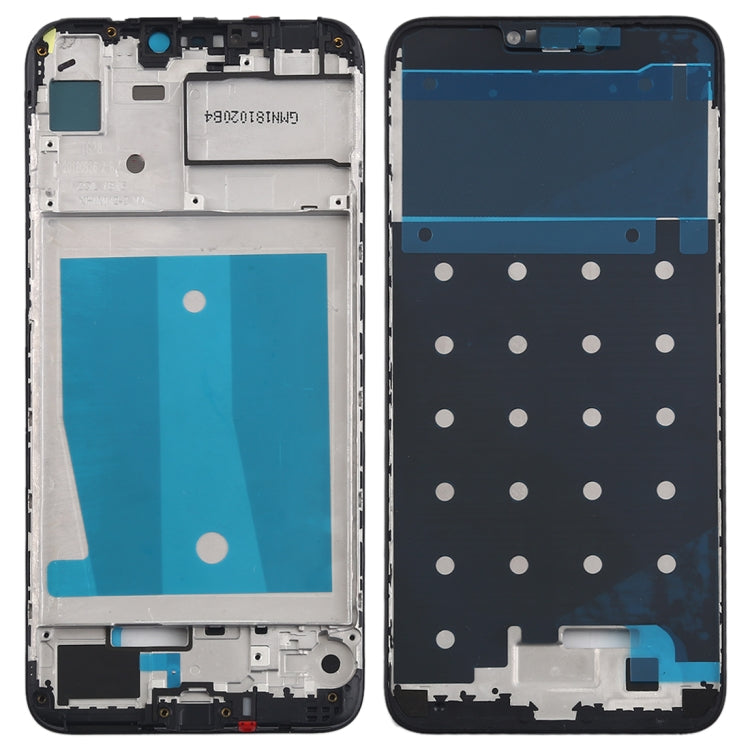 Front Housing LCD Frame Bezel Plate for Huawei Honor 8C (Black) - Replacement Part with High-Quality Material for Optimal Performance