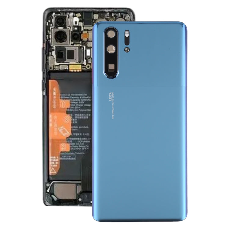 Gray Blue Original Battery Back Cover with Camera Lens for Huawei P30 Pro