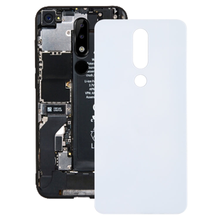 Nokia 5.1 Plus (X5) White Back Cover