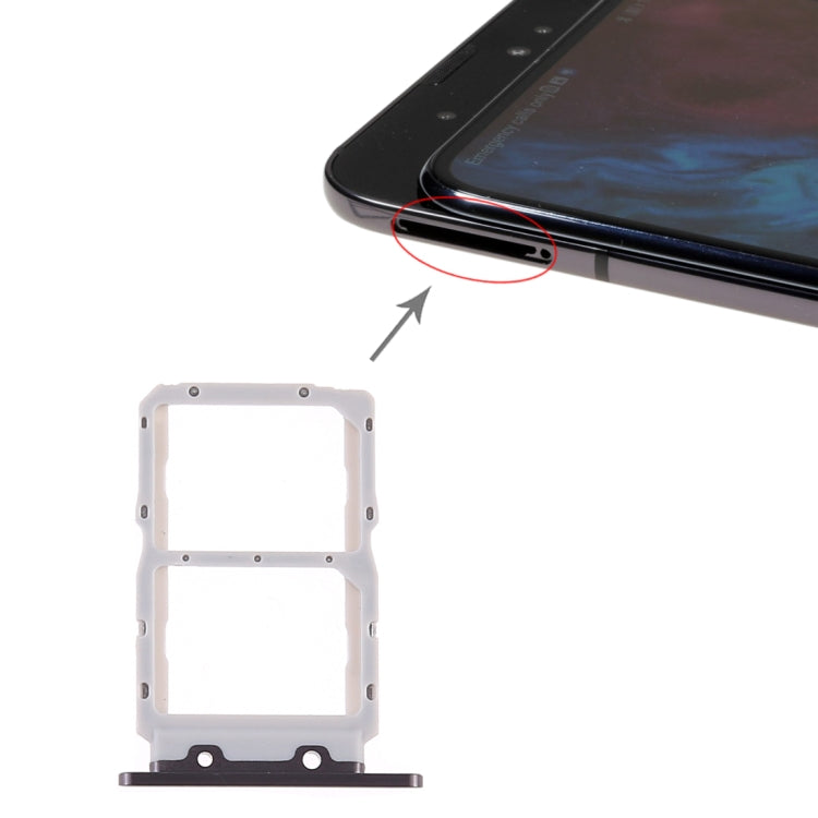 SIM Card Tray Replacement for Huawei Honor Magic 2 - Black