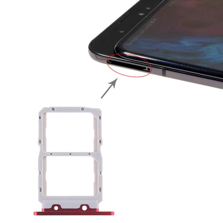 Red SIM Card Tray Replacement for Huawei Honor Magic 2
