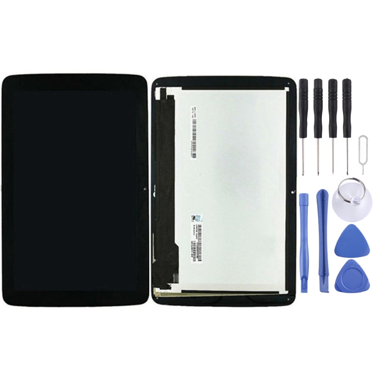 Black LCD Screen and Touch Digitizer Assembly for LG G Pad 10.1 / V700 / VK700