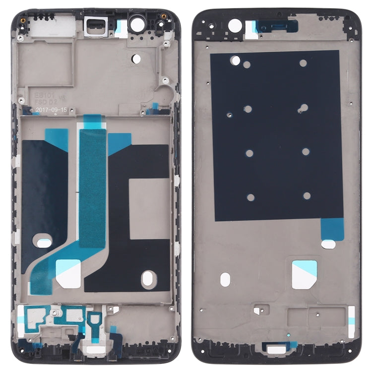OnePlus 5 Black Front Housing LCD Frame Bezel Plate