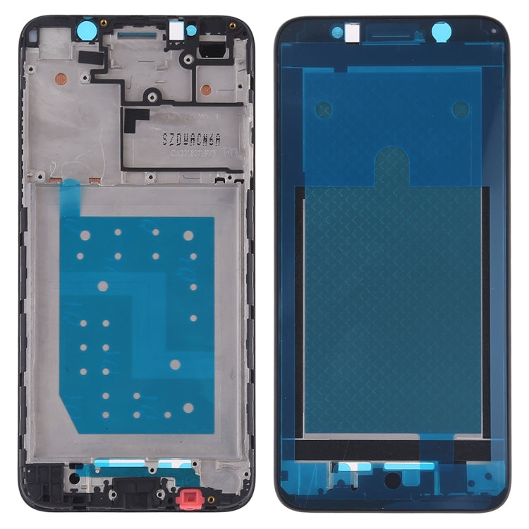 Front Housing LCD Frame Bezel Plate for Huawei Y5 Prime (2018) in Black