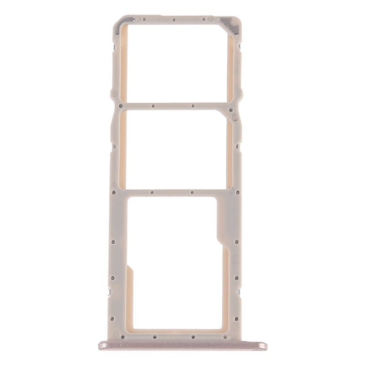 SIM Card Tray + SIM Card Tray + Micro SD Card for Huawei Honor Play 8A (Gold)