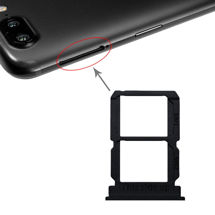 OnePlus 5T A5010 SIM Card Tray + Holder (Black)