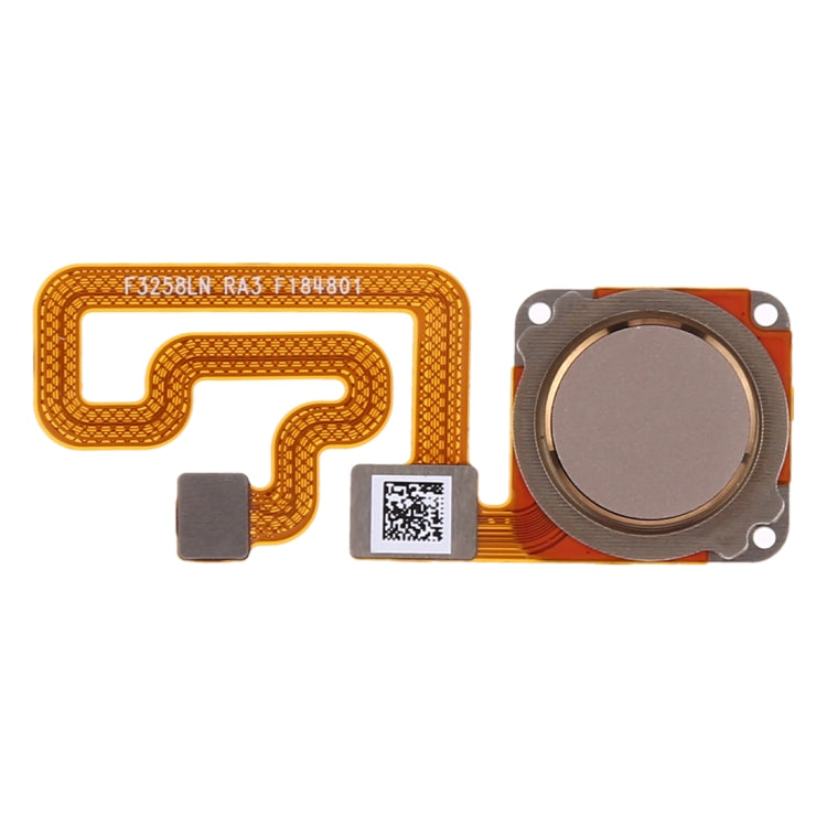 Gold Fingerprint Sensor Flex Cable for Xiaomi Redmi 6