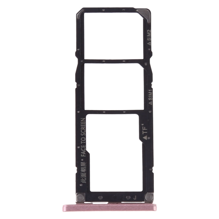 SIM Card Tray + SIM Card Tray + Micro SD Card for Xiaomi Redmi S2(Rose Gold)