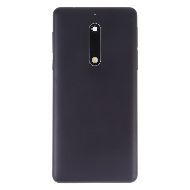 Nokia 5 Battery Back Cover with Camera Lens & Side Keys (Black)