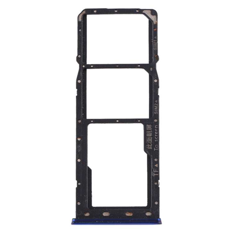 SIM Card Tray + Micro SD Card Tray Combo for OPPO Realme 3 - Blue