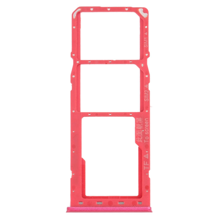 SIM Card Tray Set with Micro SD Tray for OPPO Realme 3 (Red)