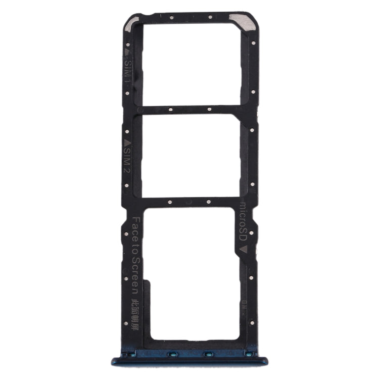 SIM Card Tray, SIM Card Tray, and Micro SD Card Tray Replacement Kit for Realme X2 (Blue)