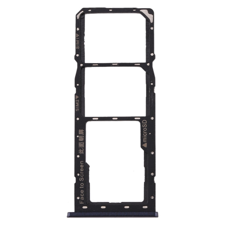 Replacement SIM Card Tray, Micro SD Card Tray for Realme 2 - Black