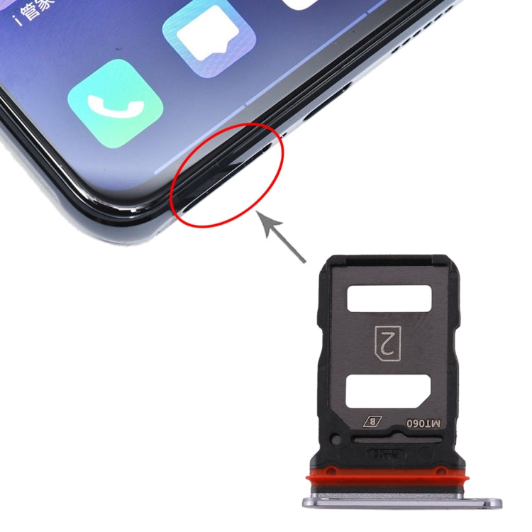 vivo X30 SIM Card Tray Replacement Kit (Black)