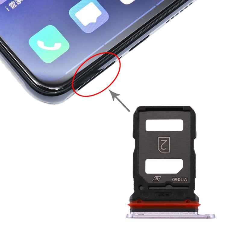 Silver SIM Card Tray Replacement for vivo X30