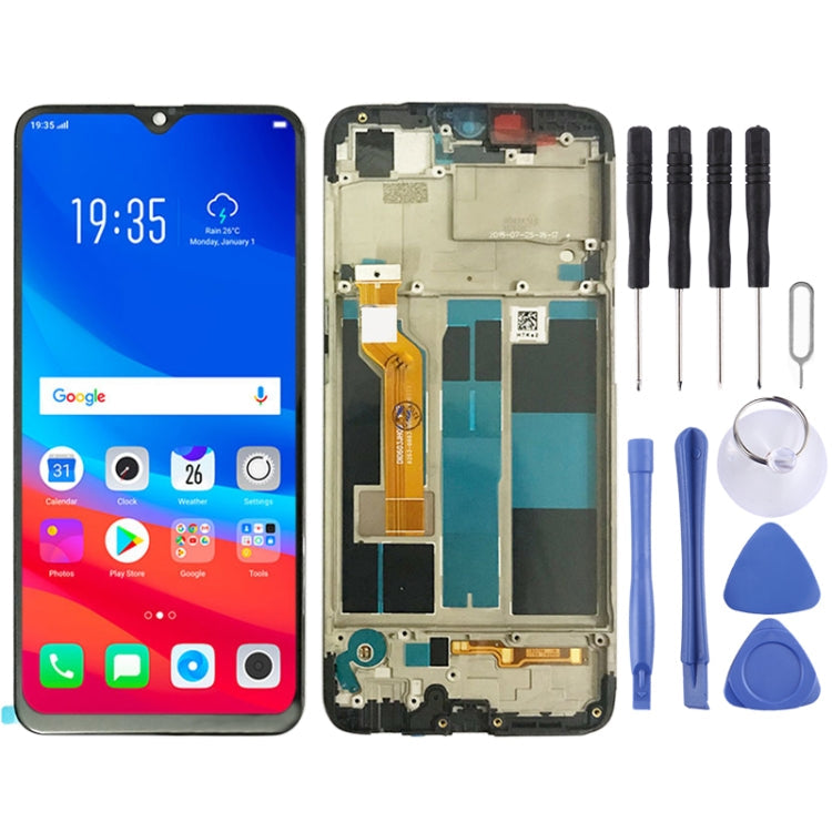 OPPO A7X / F9 / F9 Pro / Realme 2 Pro LCD Display Assembly with Frame - Black
