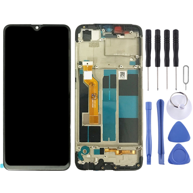 OPPO A7X / F9 / F9 Pro / Realme 2 Pro LCD Display Assembly with Frame - Black