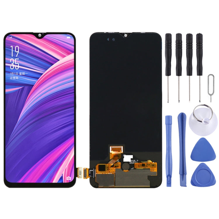 OPPO R17 Pro Black LCD Screen and Digitizer Full Assembly