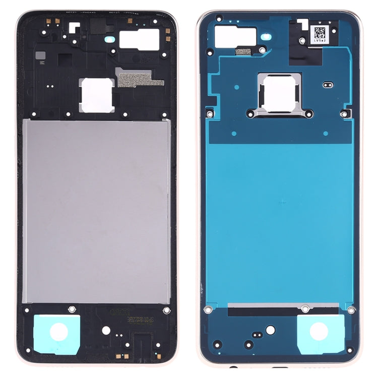 Middle Frame Bezel Plate for OPPO F9 / A7X (Gold) - Replacement for Sleek and Polished Appearance