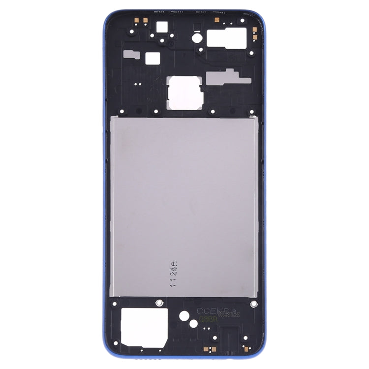 Middle Frame Bezel Plate Replacement for OPPO F9 / A7X (Blue)